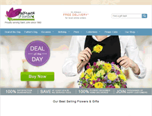 Tablet Screenshot of galbraithflorist.com